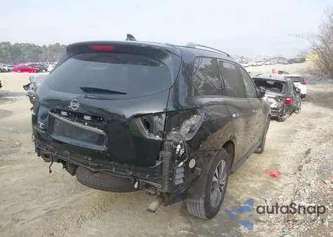 2020 Nissan Pathfinder S 2Wd z USA, uszkodzony, nr VIN 5N1DR2AN6LC623425